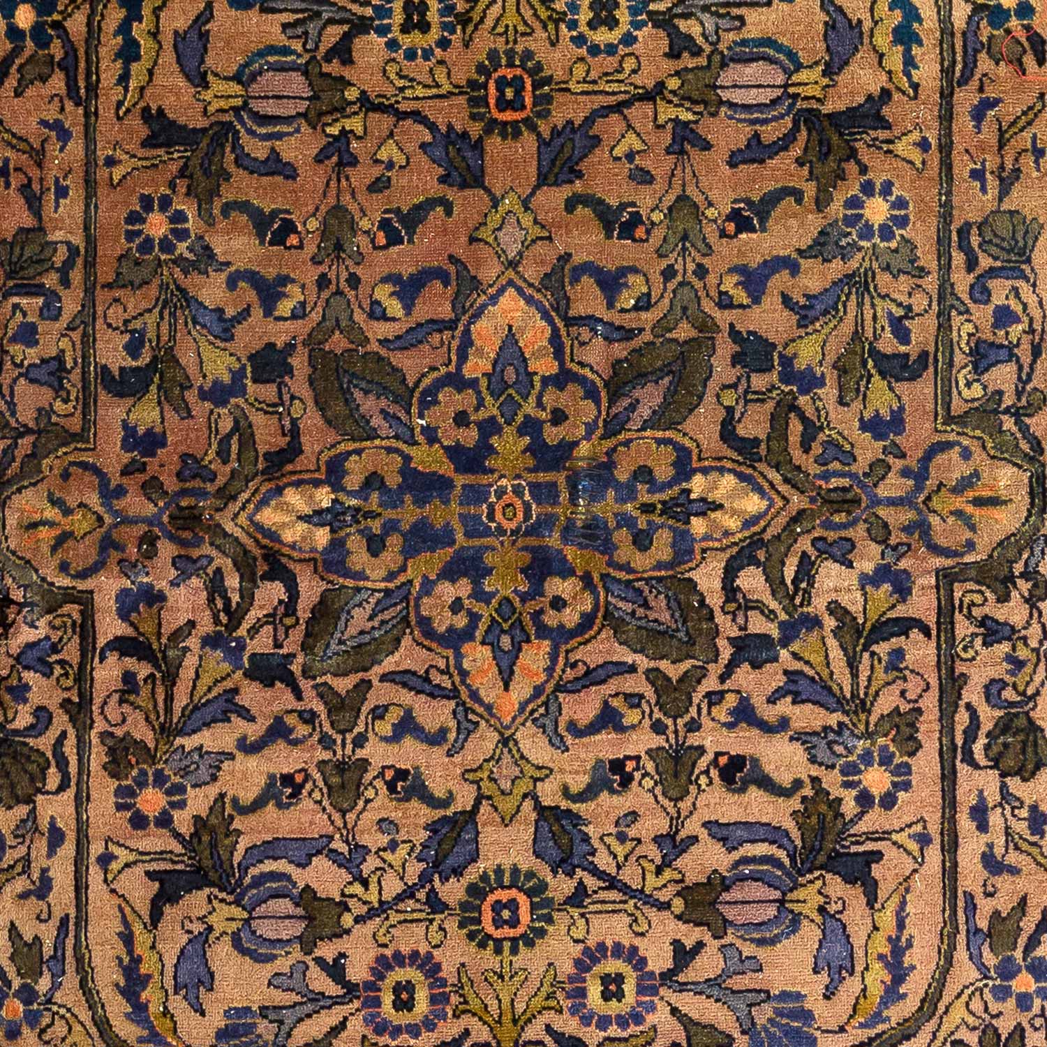 3.3' x 5.1' - Antique Persian #109 Sarouk Beige Rug - Image 3