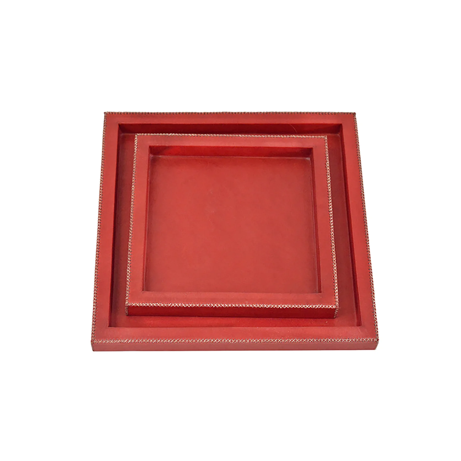 Sol y Luna Leather Nesting Trays - Image 2