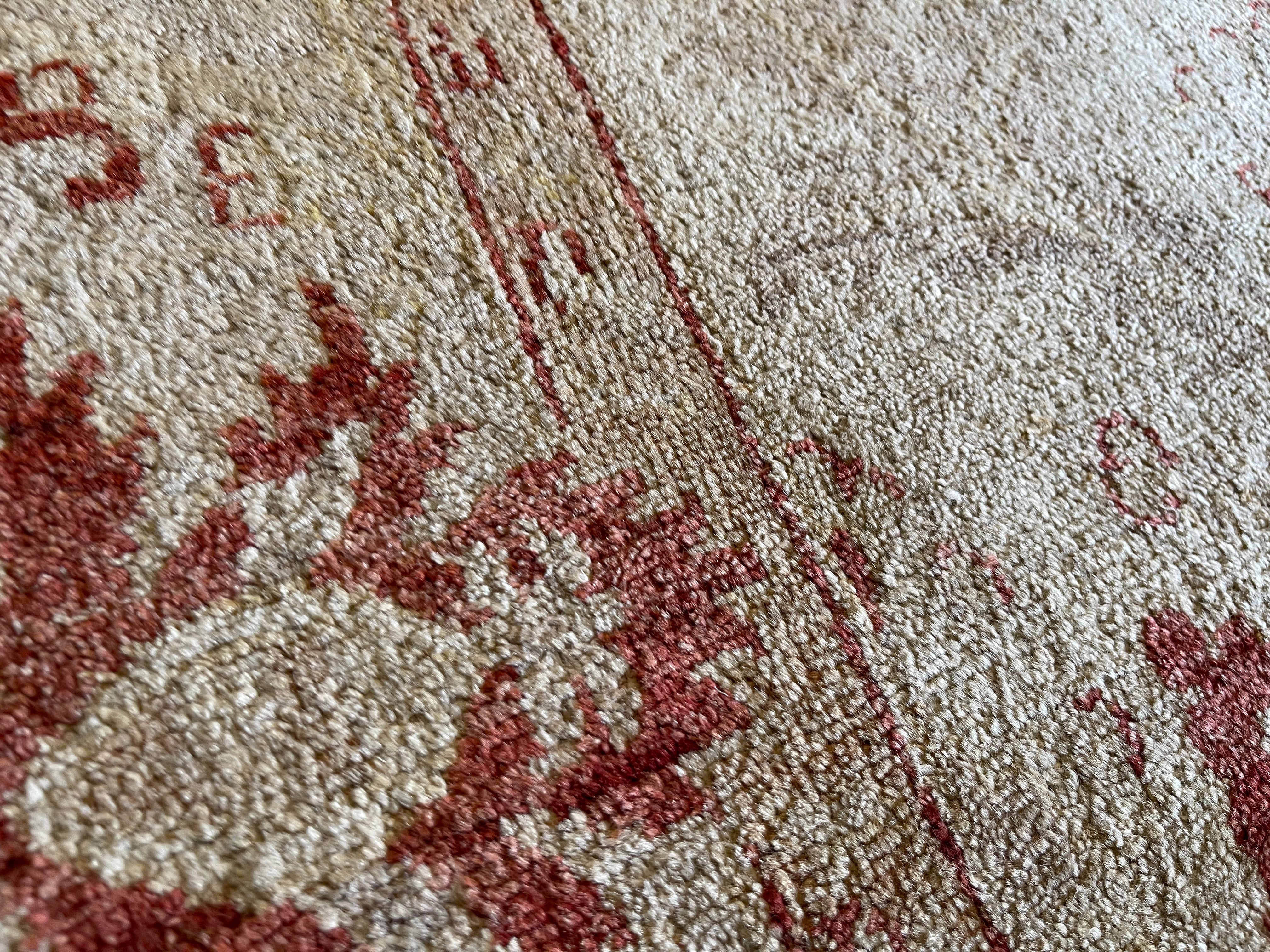 4.11' x 6.0' #2415 Vintage Sultanabad Rug - Image 3