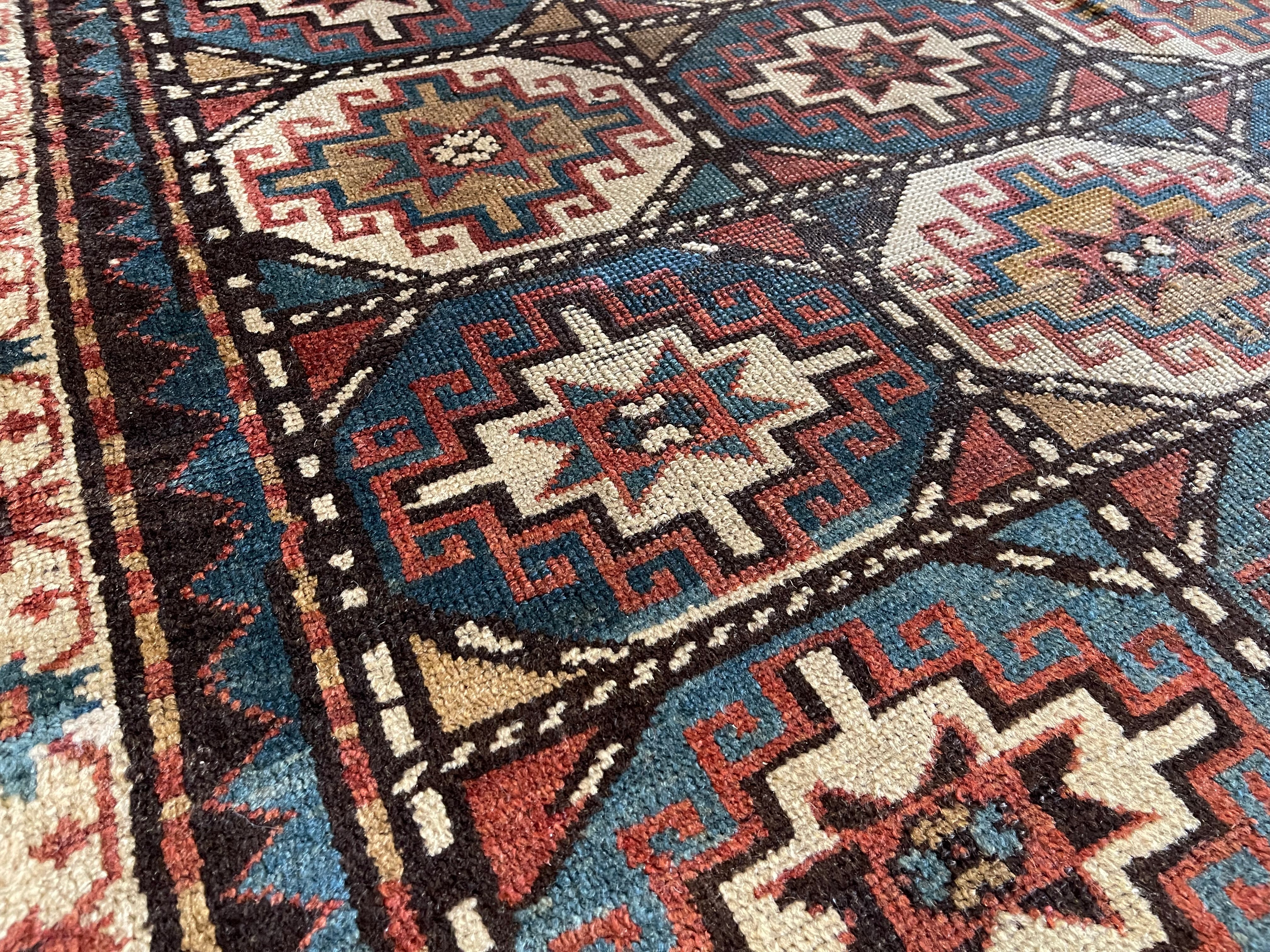 5' x 8' #3518 - Kazak - Image 4