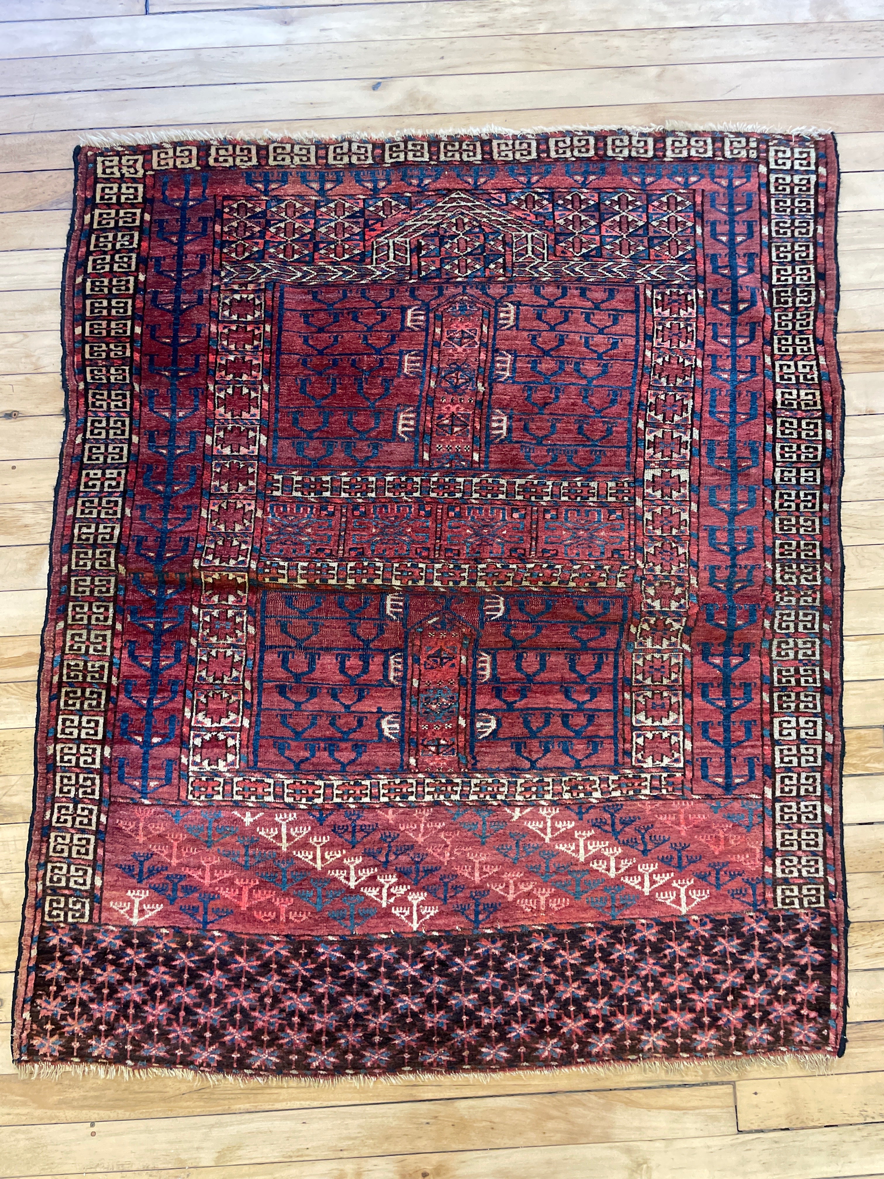 #3538-Turkaman-3'9x4'6