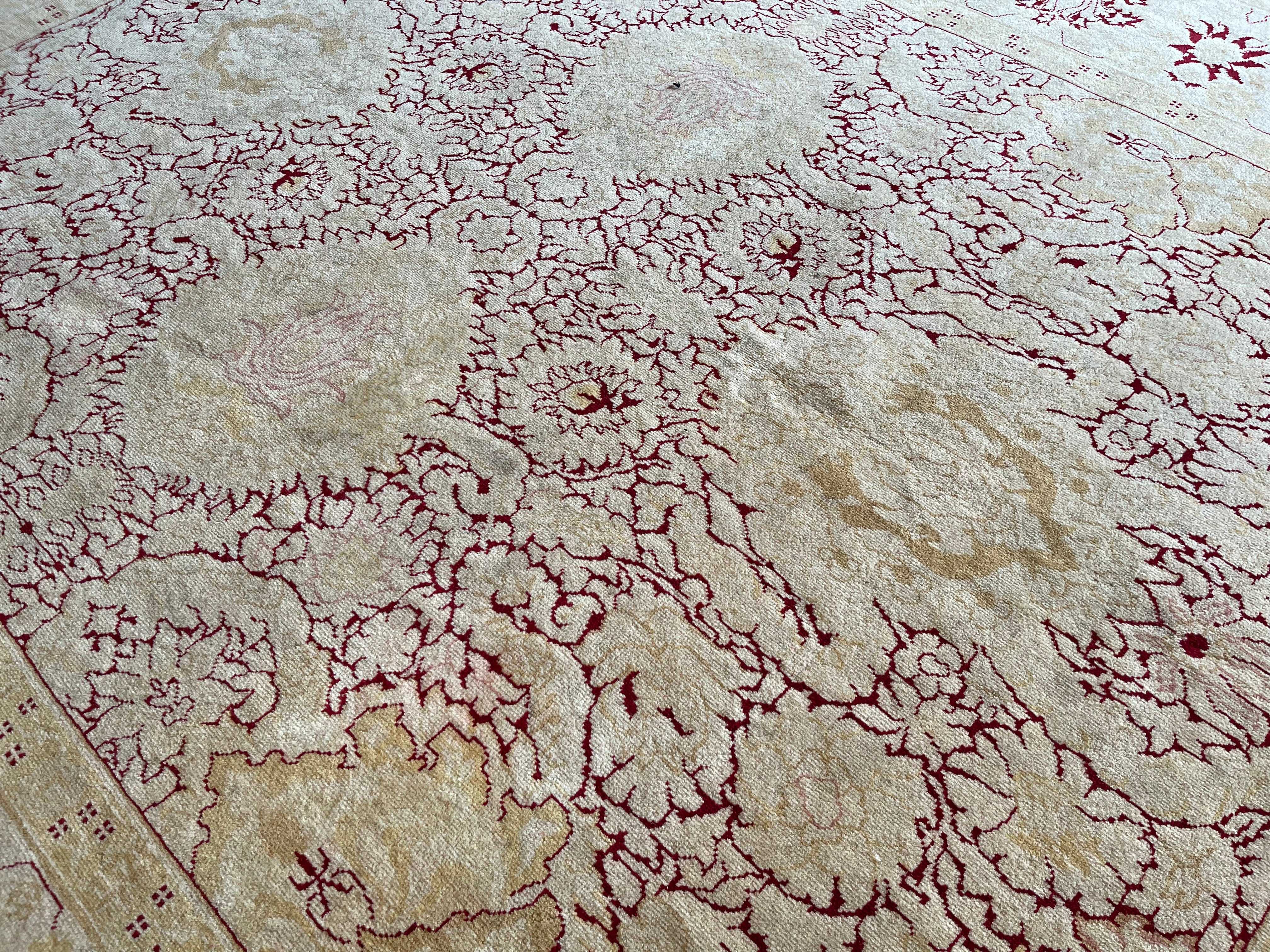 8' x 10' #4011 Vintage Agra Rug - Image 4
