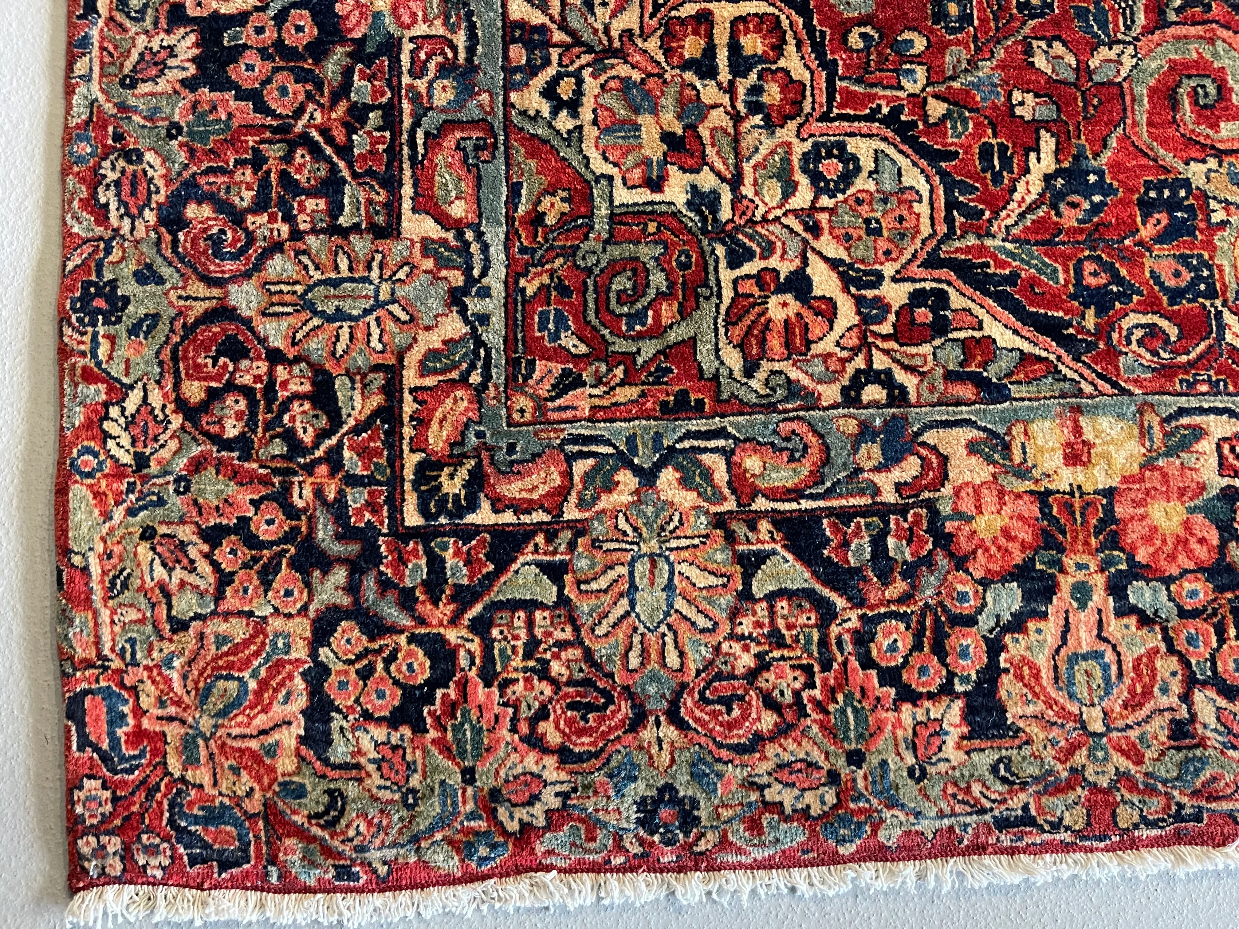 6.2' x 8.9' #4015 Sarouk Rug - Image 2