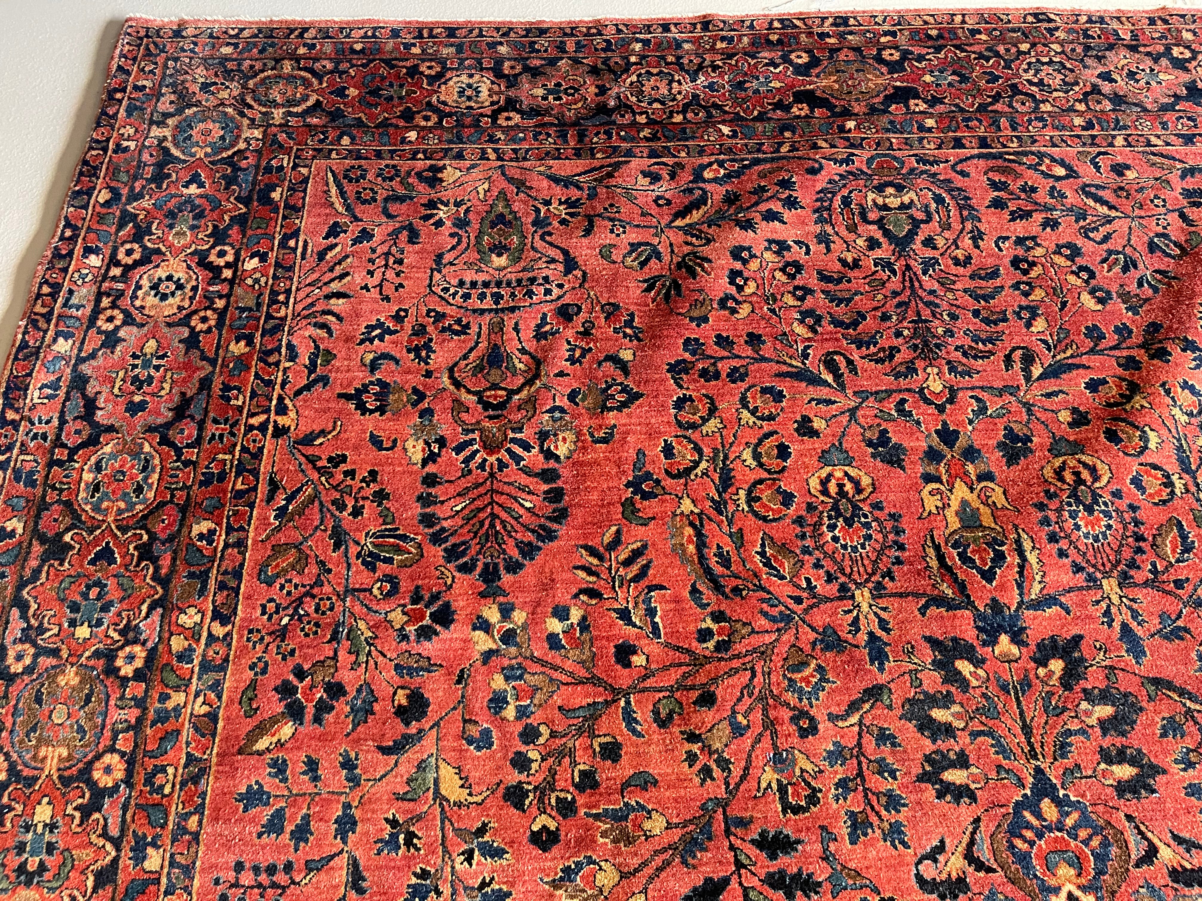 8.9' x 11.9' #4022 Sarouk Rug - Image 4
