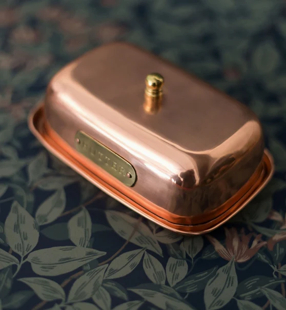 Copper Butter Dish - Image 3