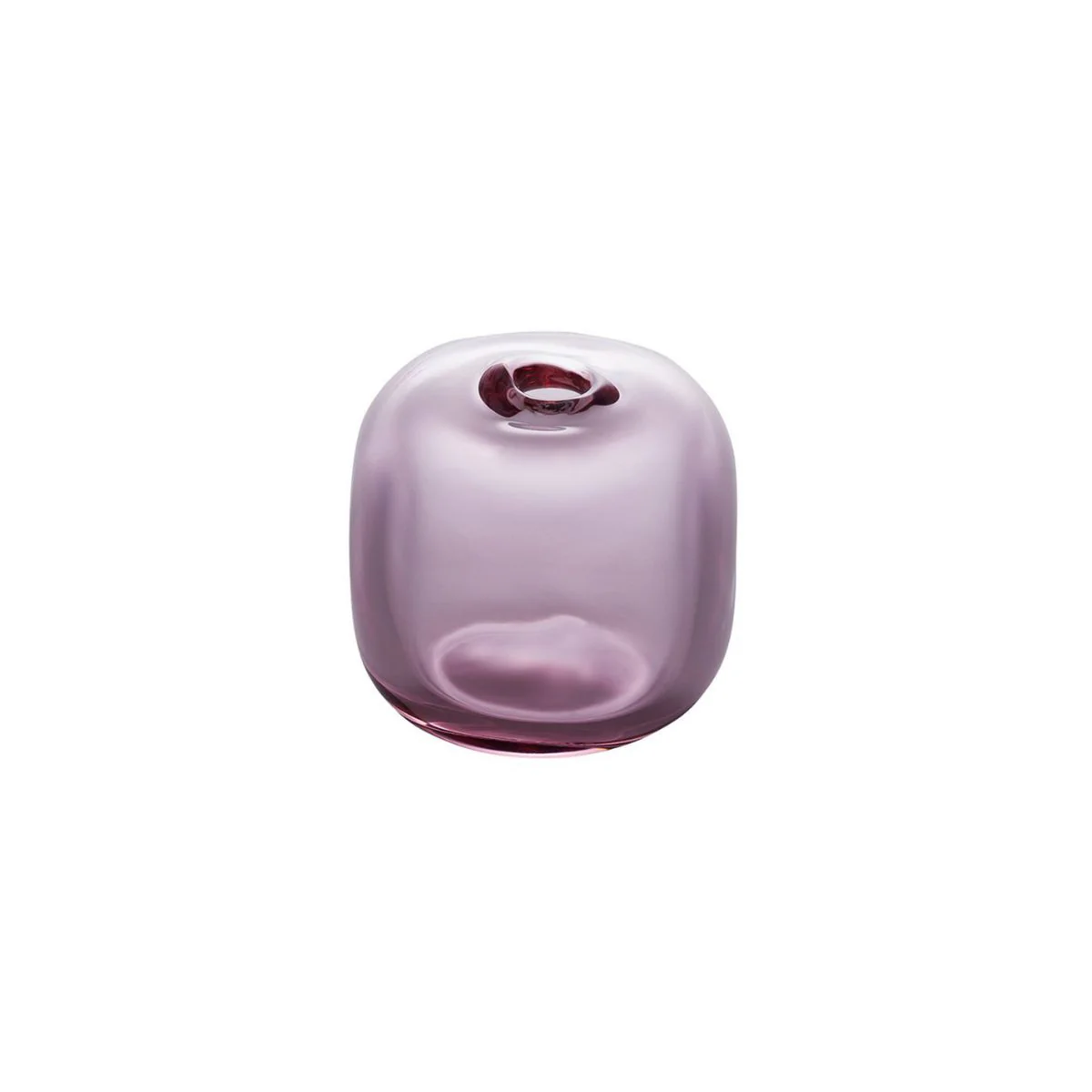 Hand Blown Glass Cube Bud Vase - Image 4