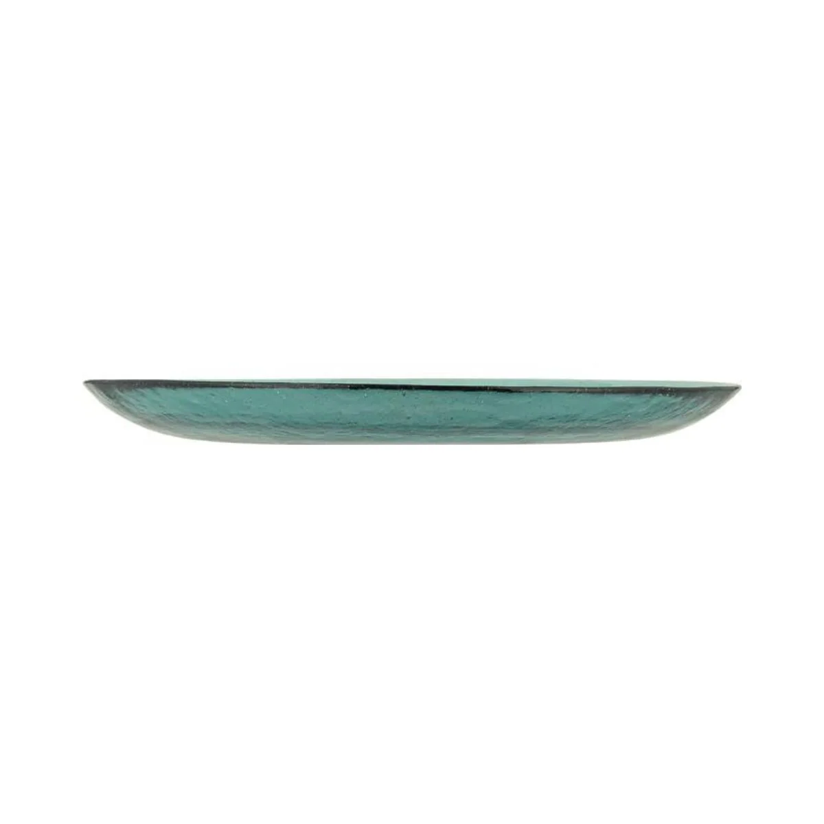 Hand Blown Bubble Large Glass Plates - Image 4