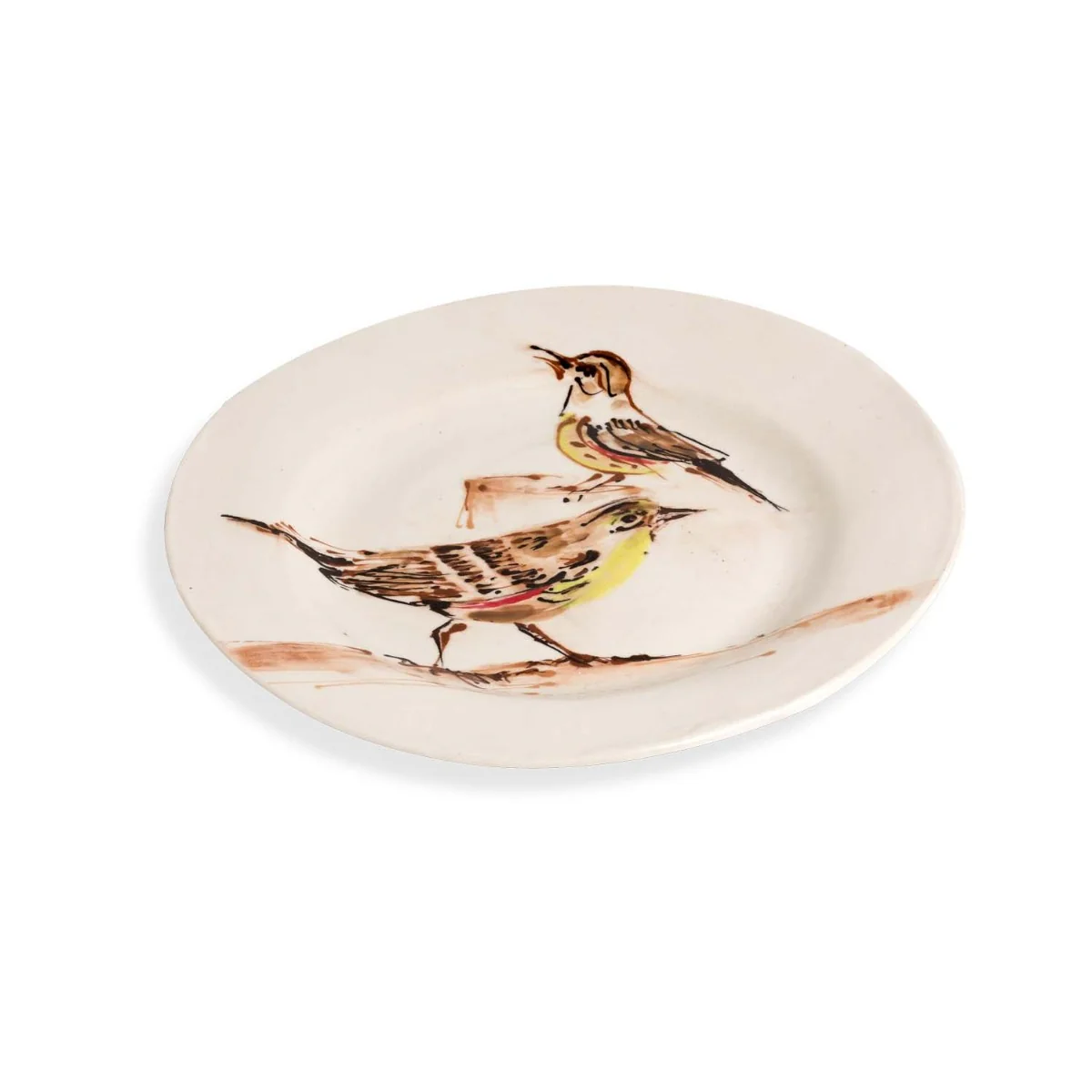 Handpainted Ceramic Bird Plates - Image 5