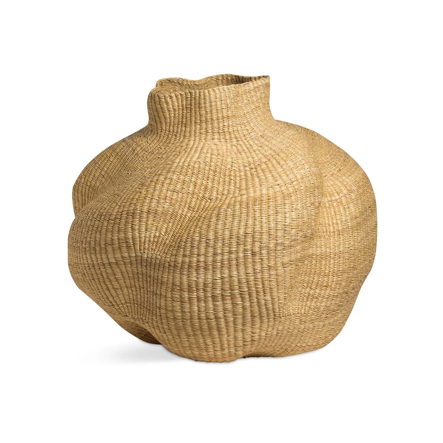 Large Wave Yoomelingah Pot Sculpture - Image 6