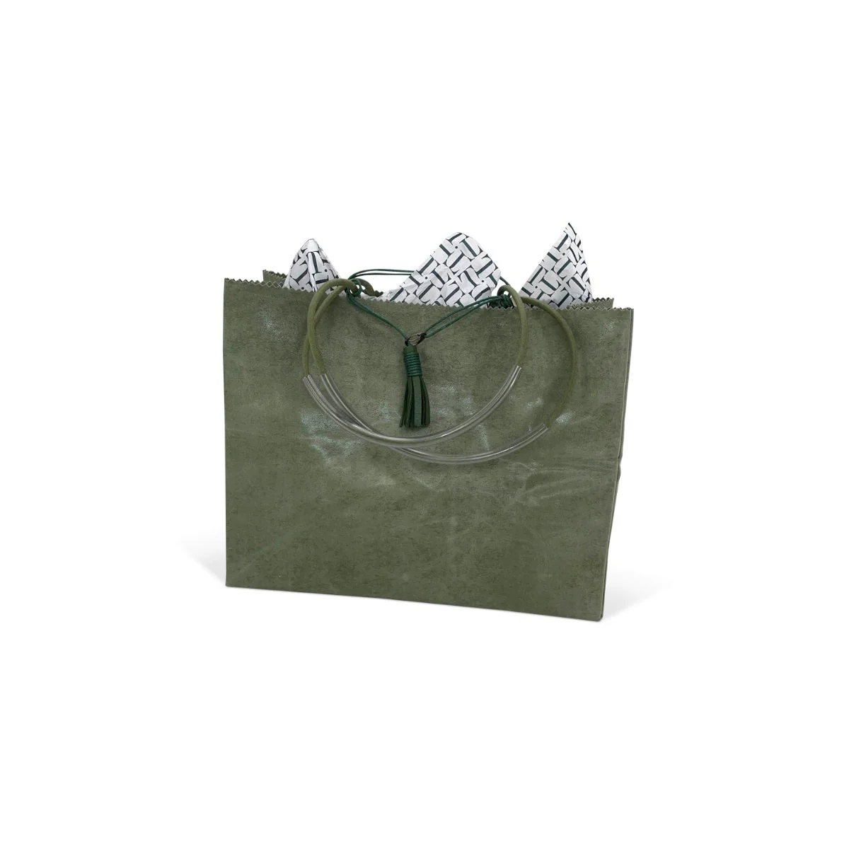 Original Classic Waxed Cotton Marche Tote by Brave Brown Bag - Image 5