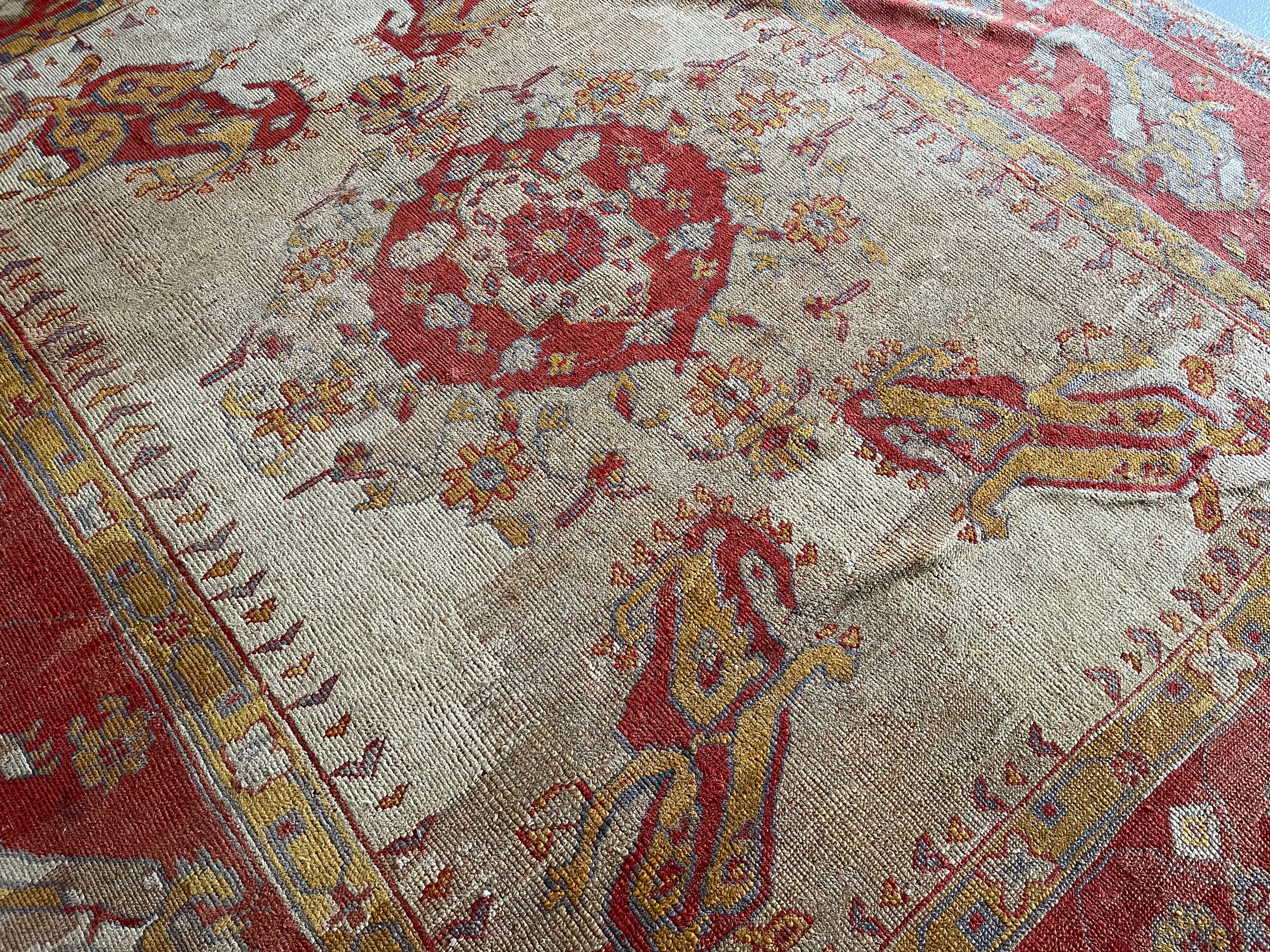 8' x 10' #2613 Turkish Oushak Rust - Image 4