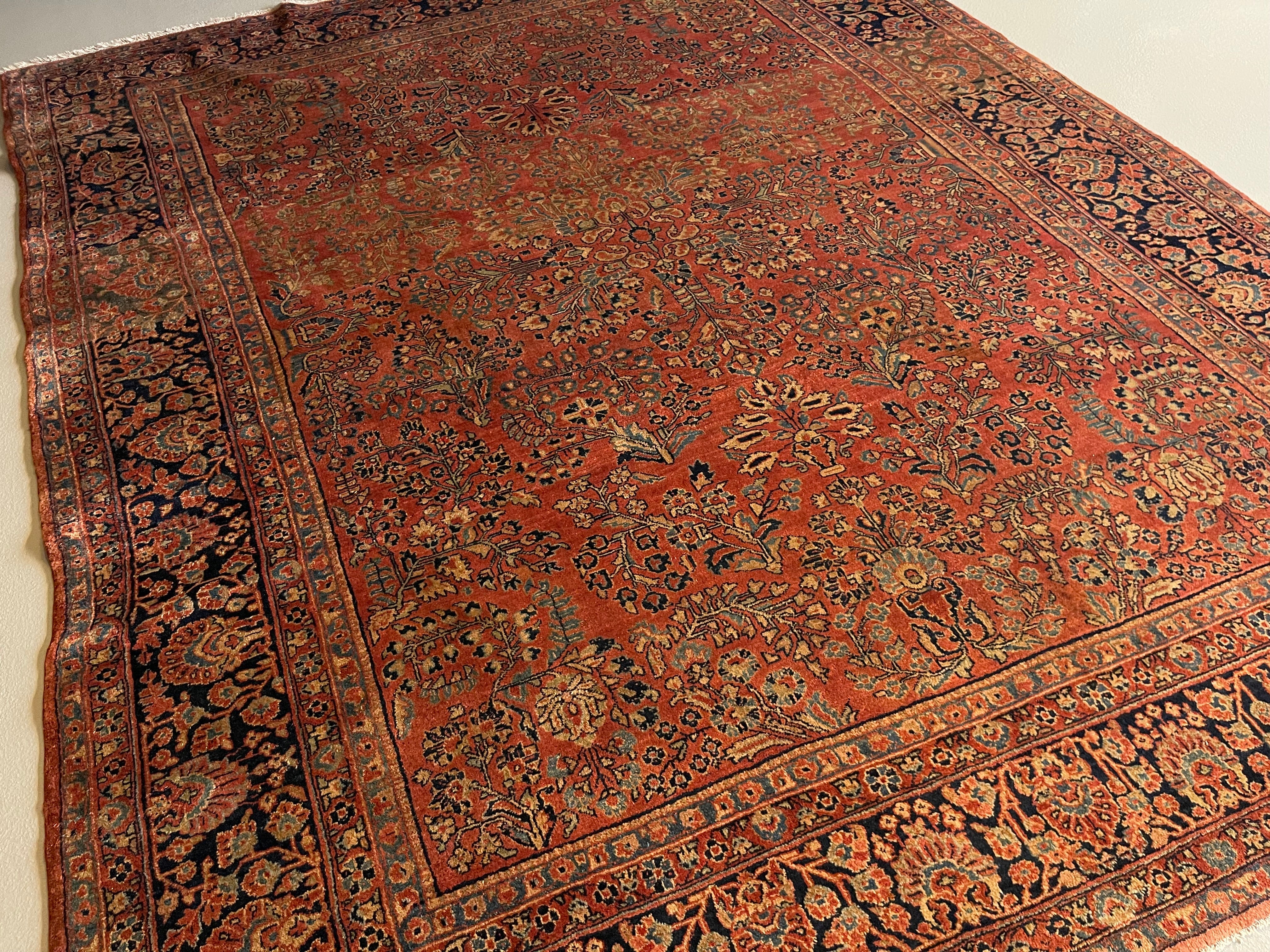 8.1' x 9.10' #2047 Sarouk Rug