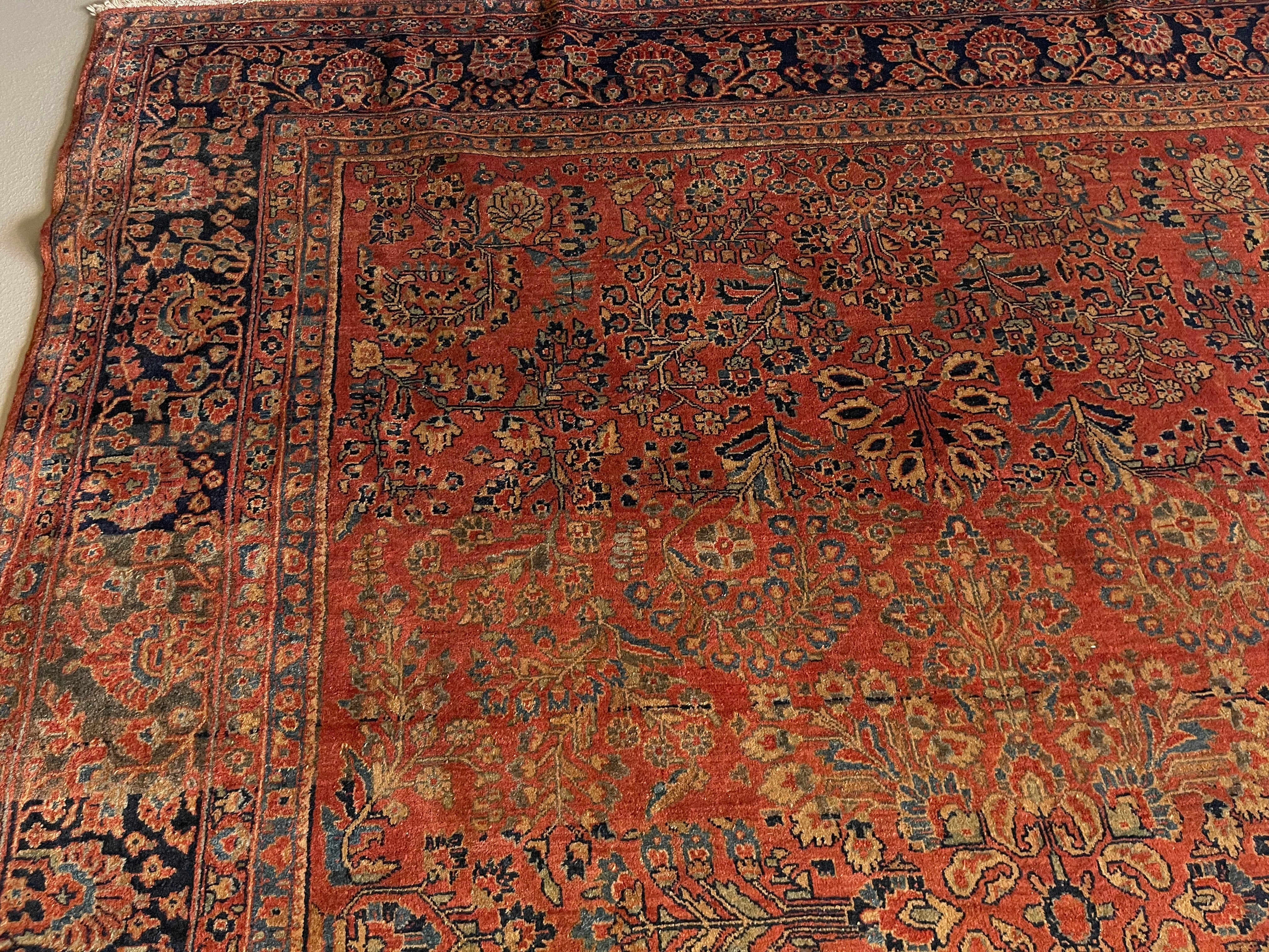 8.1' x 9.10' #2047 Sarouk Rug - Image 5