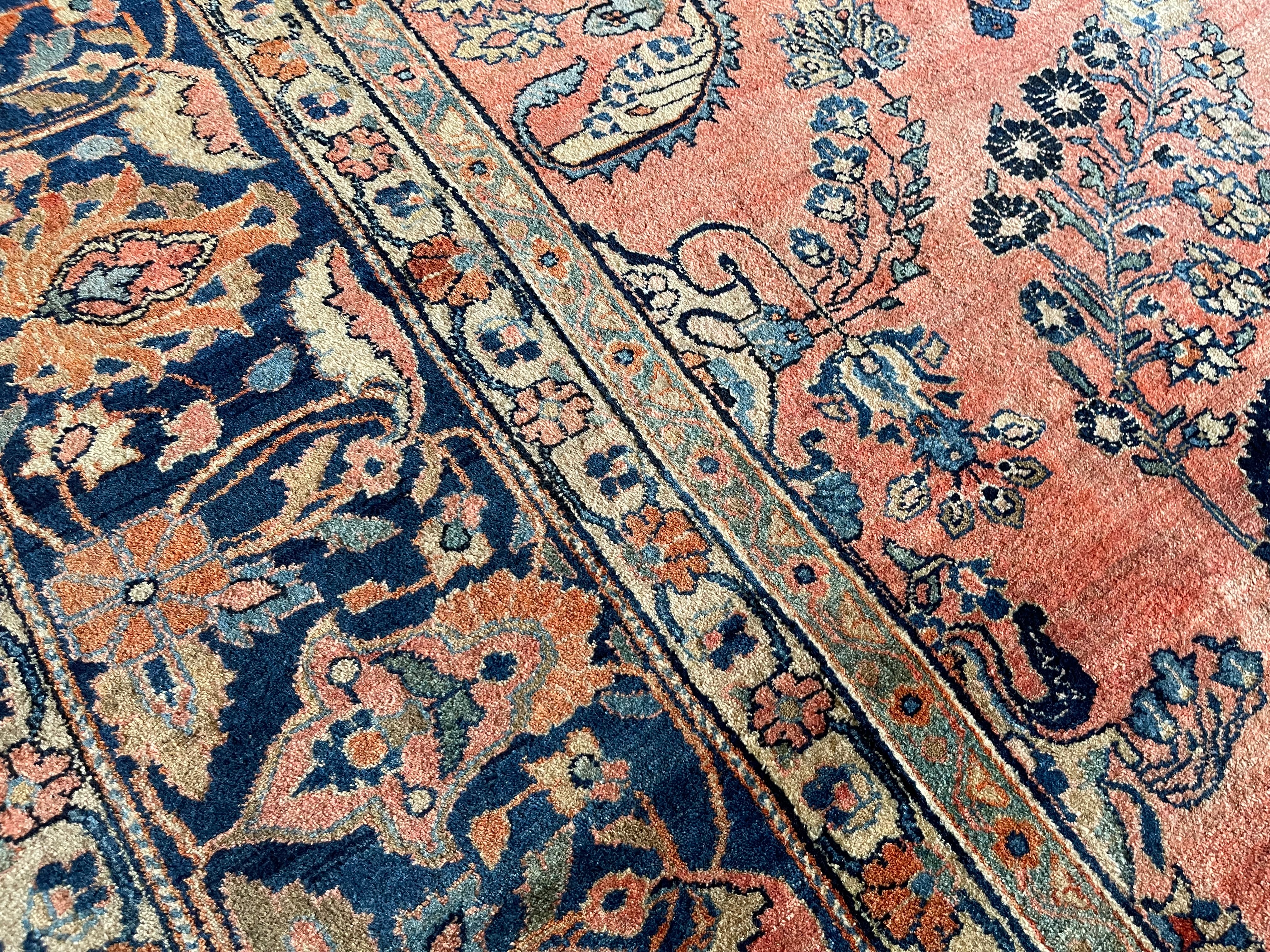 12.5' x 9.2' #2052 Farahan Rug - Image 3