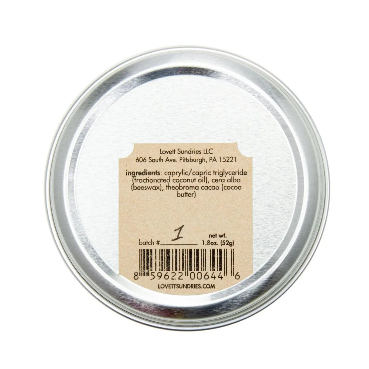 Lovett Sundries Leather Balm - Image 3