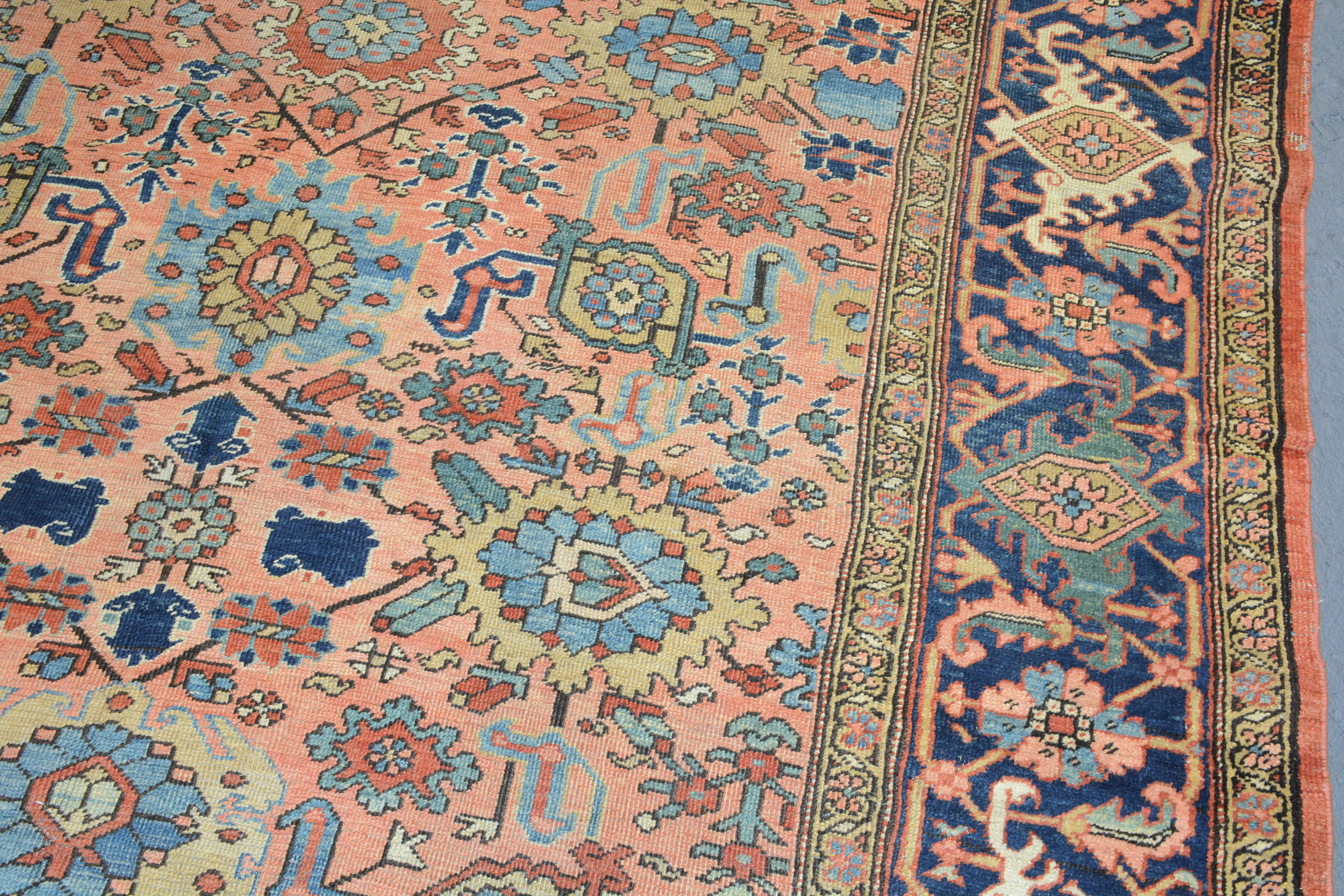 8.3' X 11.6' Vintage Heriz Rug - Image 2